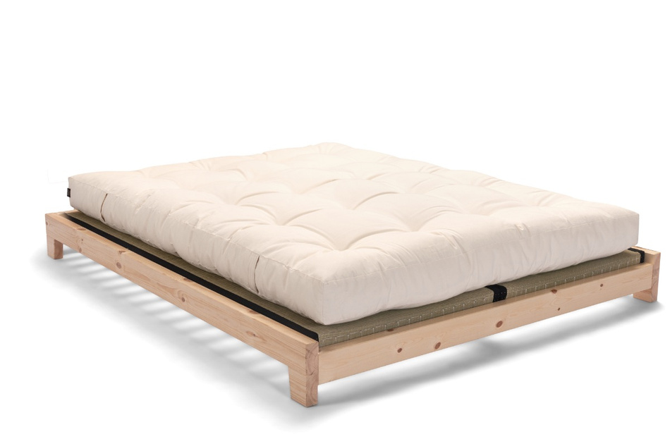 Bett Futon 90x200 - Pascall Aisha Basic Tatami Natura