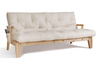 Schlafsofa 200 cm - Sakura - Pascall Futon Leinen