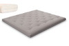 Matratze Futon 180x200 mit Latex - Pascall Slim Duo Latex Grau