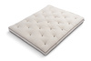 Matratze Futon 200x200 - Pascall Slim Natural Kedro Leinen